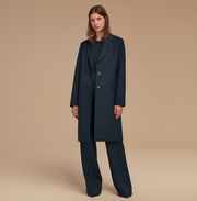 Ava | Long Single-Breasted Coat