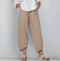RILEY | COTTON POCKET-DETAIL TROUSERS