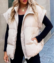 Jerrica | Short Puffer Gilet