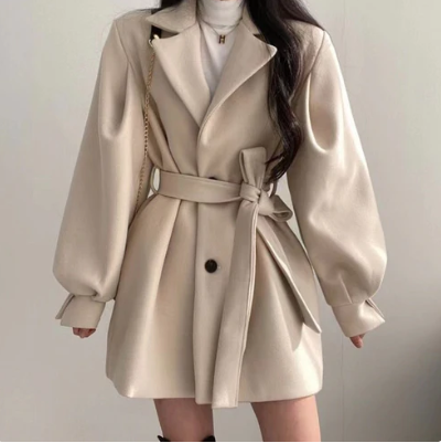 Myrtis | Double-Breasted Short Coat