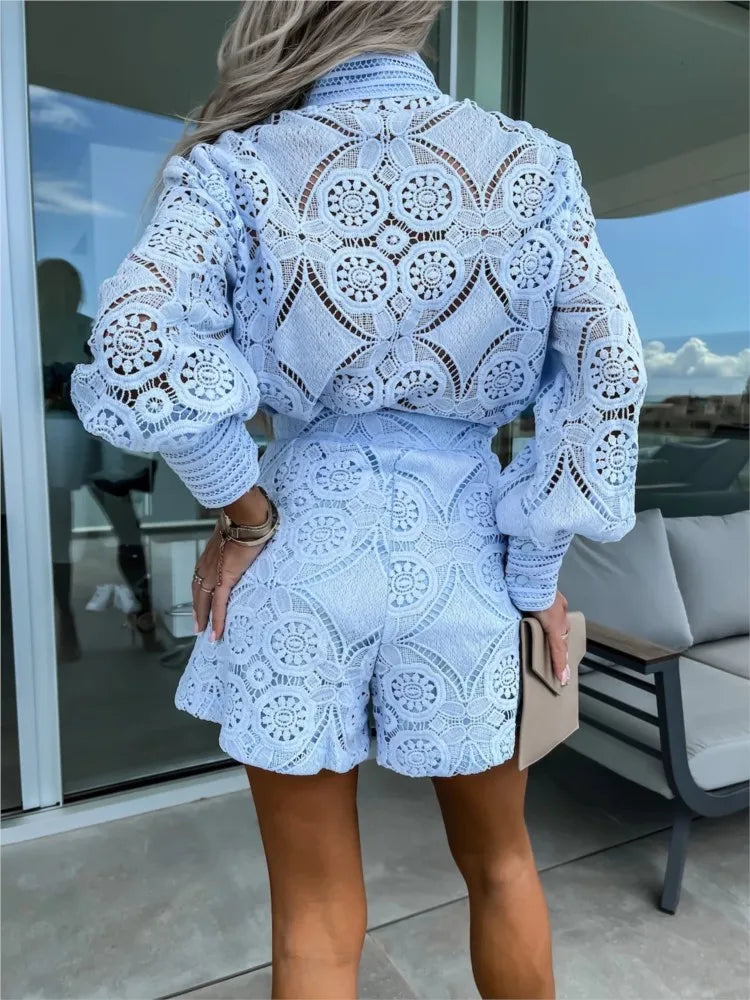 LESLEY | LACE CO-ORD SET
