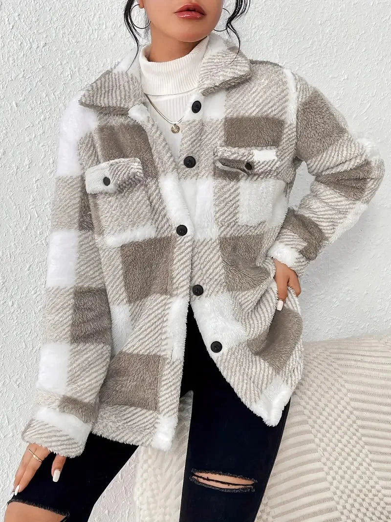 Martin | Diamond-Quilted Fleece Jacket