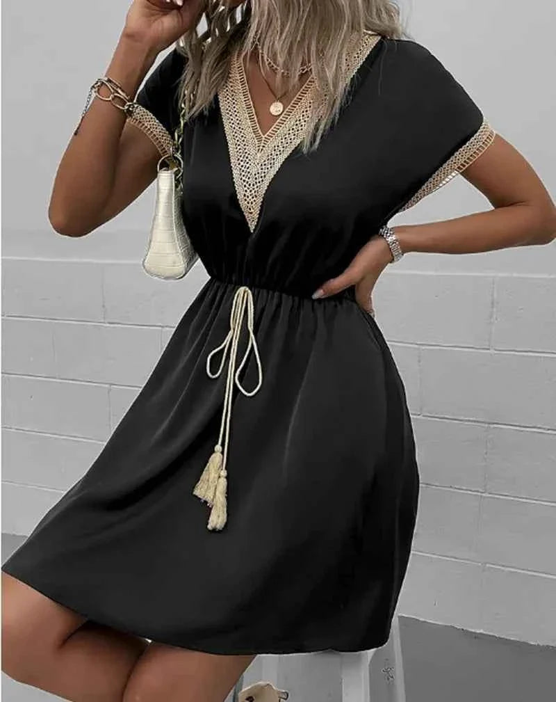 Sabrina | Elegant Bohemian Dress