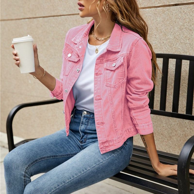 Vernita | Button-Front Denim Jacket