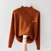 Earlean | Ribbed Pocket Jumper