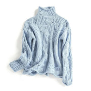 Crissy | Cable-Knit Roll-Neck Jumper