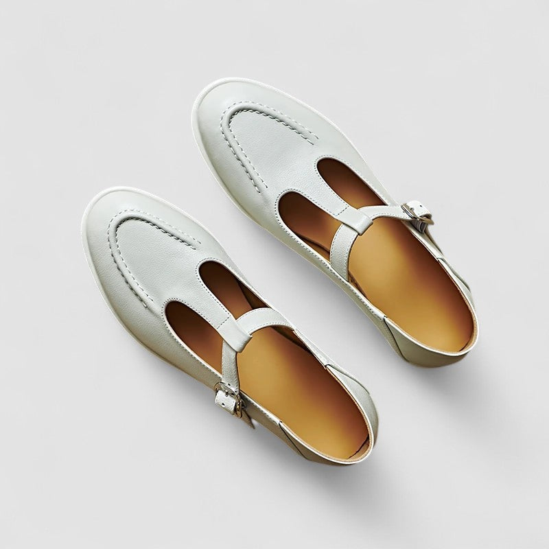 ARIYZZAH | BLOCK-HEEL ORTHOPAEDIC MARY JANE SHOES