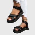 CALLAN | ADJUSTABLE-STRAP BUCKLE SANDALS