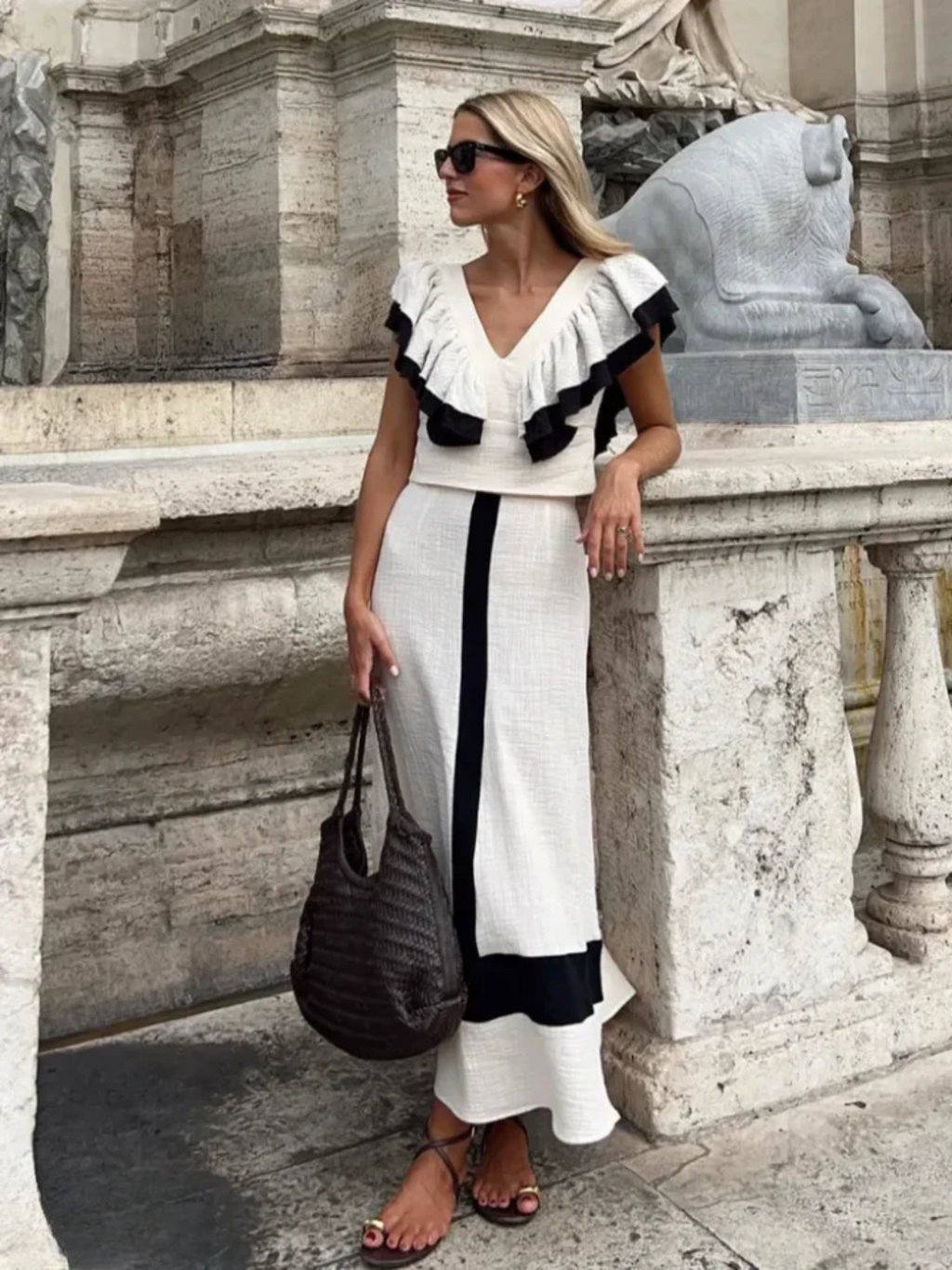 MAYA | V-NECK CO-ORD SET