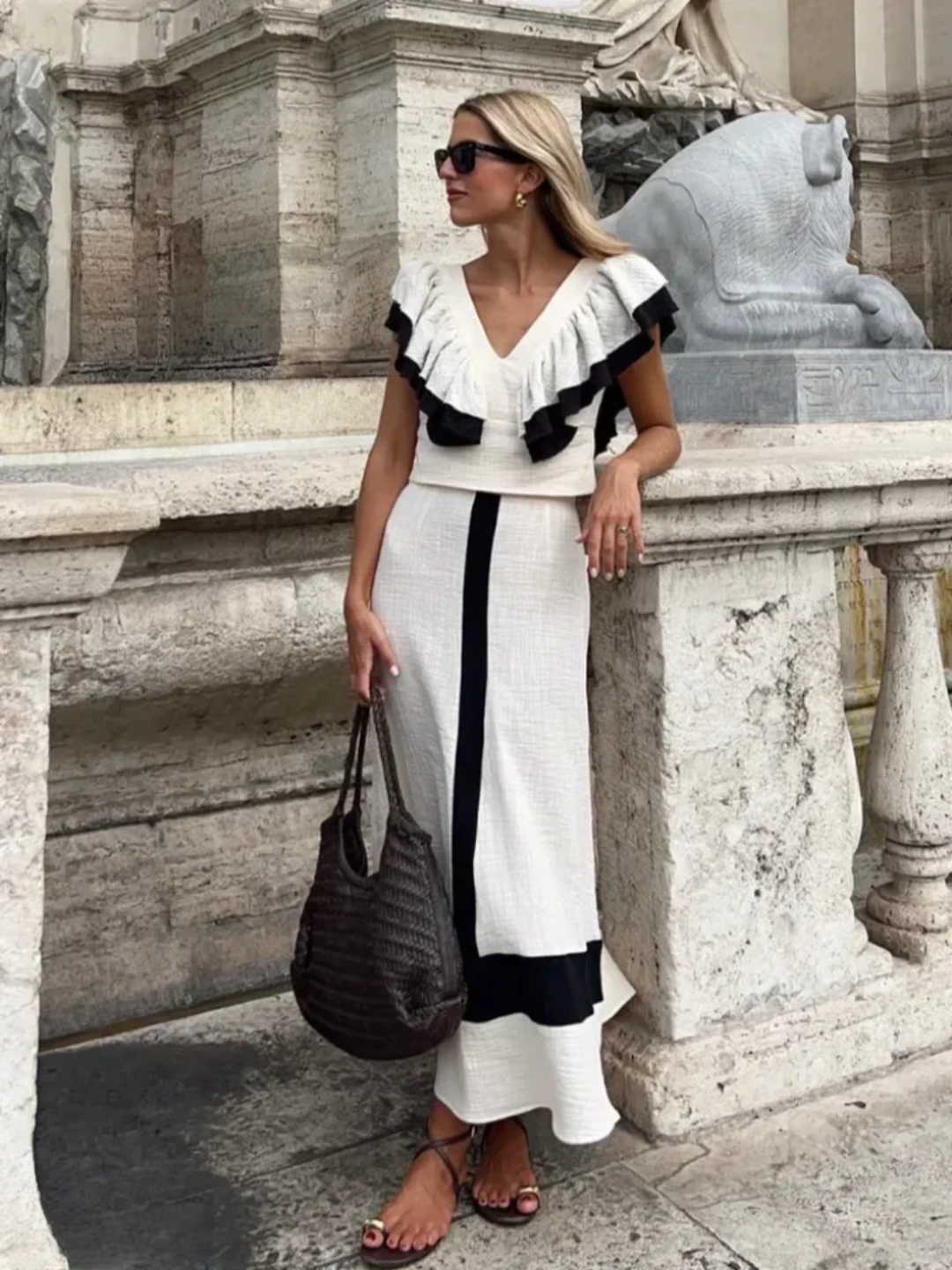 MAYA | V-NECK CO-ORD SET