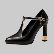 Kalliope | Orthopaedic T-Strap Mary Jane Heels – product view 1