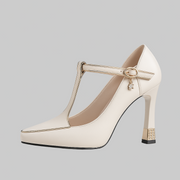 Kalliope | Orthopaedic T-Strap Mary Jane Heels – product view 2