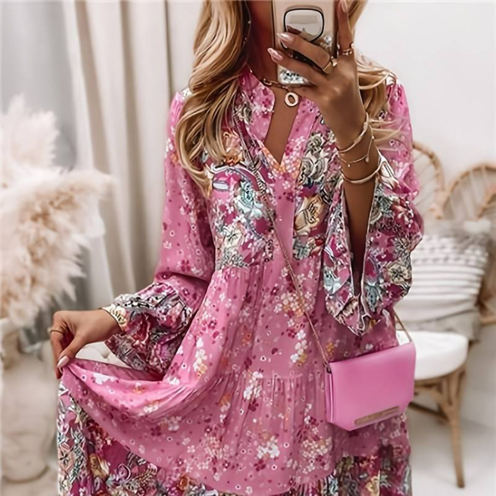 EIRA | PAISLEY LIGHTWEIGHT DRESS