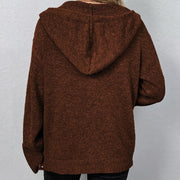 Charlsie | Hooded Button Cardigan