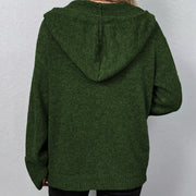 Charlsie | Hooded Button Cardigan