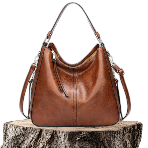 LISA | LEATHER SHOULDER BAG