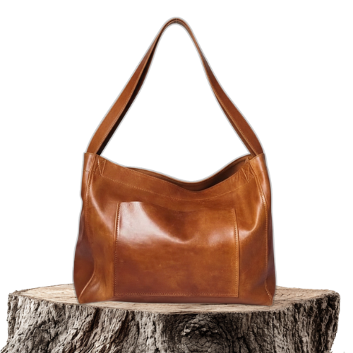 KAREN | LEATHER SHOULDER BAG