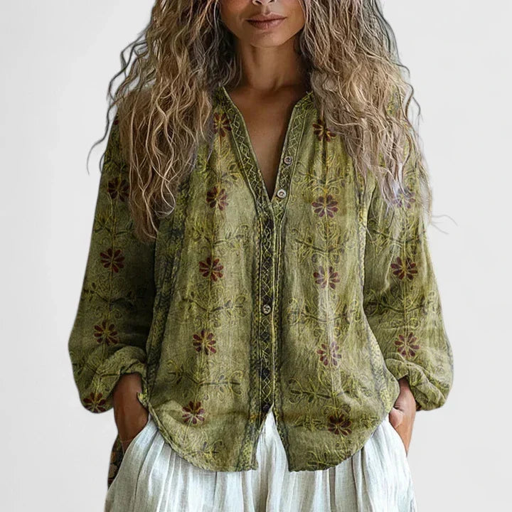 Jestine | Floral Button Shirt