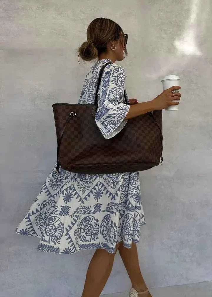 FIORELIA | PRINTED FLOWING DRESS