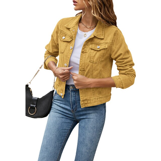Vernita | Button-Front Denim Jacket