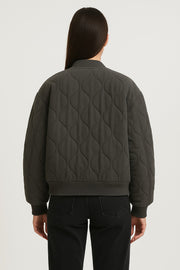 Keisha | Quilted Bomber Jacket