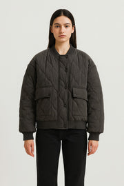 Keisha | Quilted Bomber Jacket