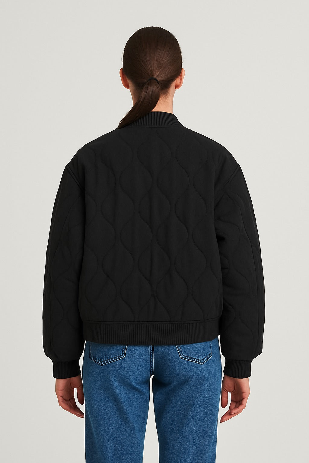 Keisha | Quilted Bomber Jacket