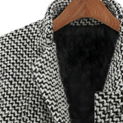 Myesha | Herringbone Lapel Coat