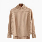 Valda | Stand-Neck Ribbed Jumper