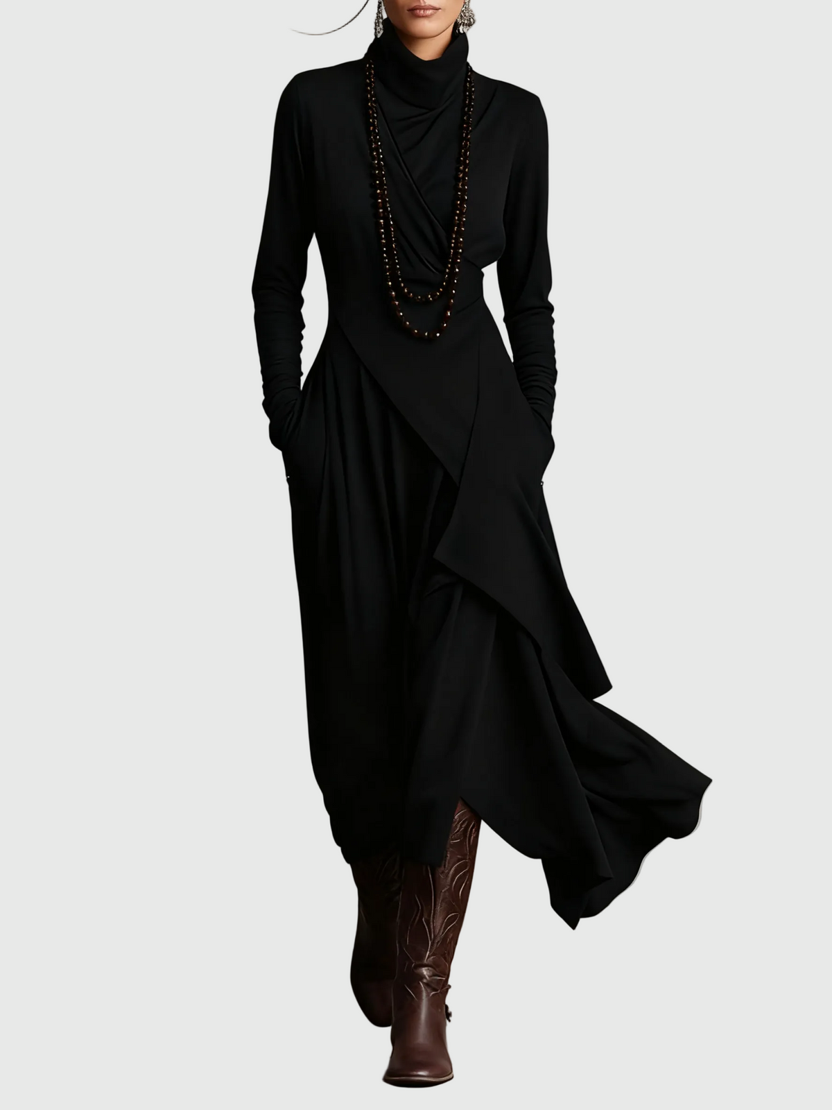 Violet | Maxijurk Pleated Dress