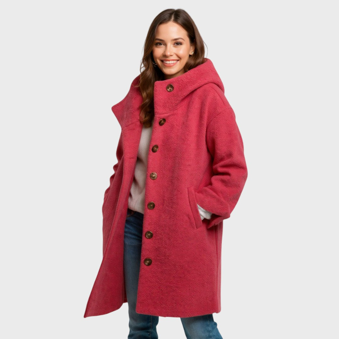 Freja | Comfortable Mid-Length Coat