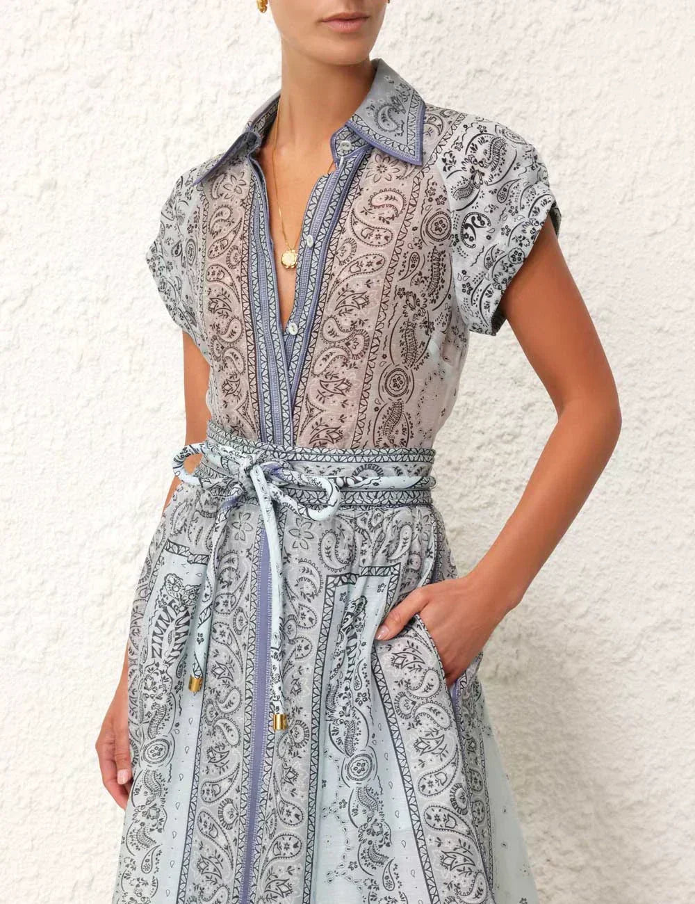 ADELE | PRINTED COLLARED CO-ORD SET
