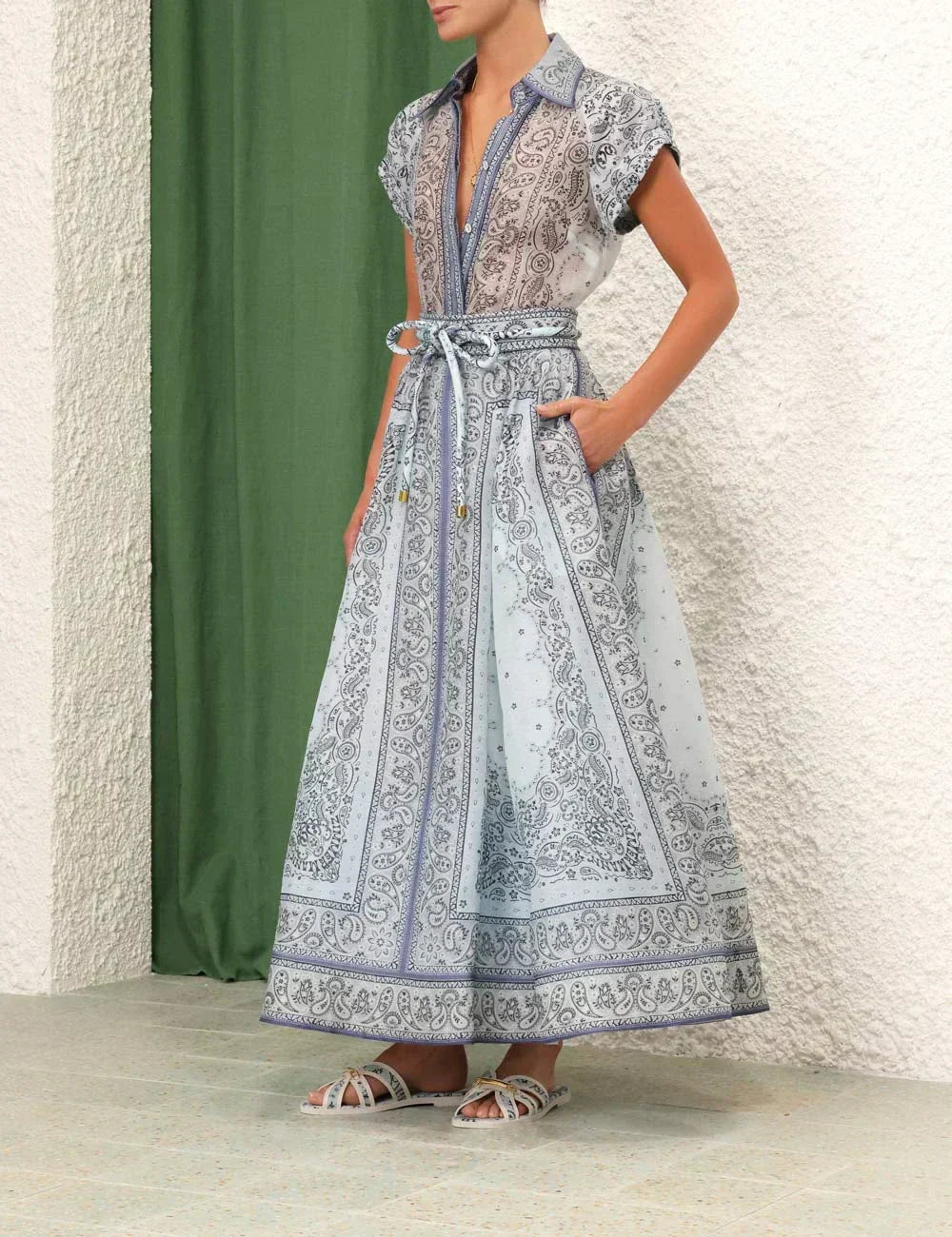 ADELE | PRINTED COLLARED CO-ORD SET