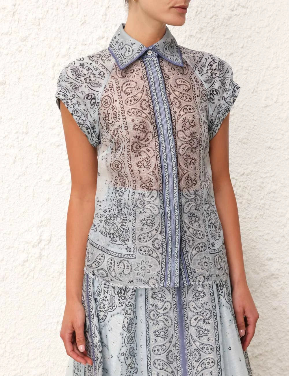ADELE | PRINTED COLLARED CO-ORD SET