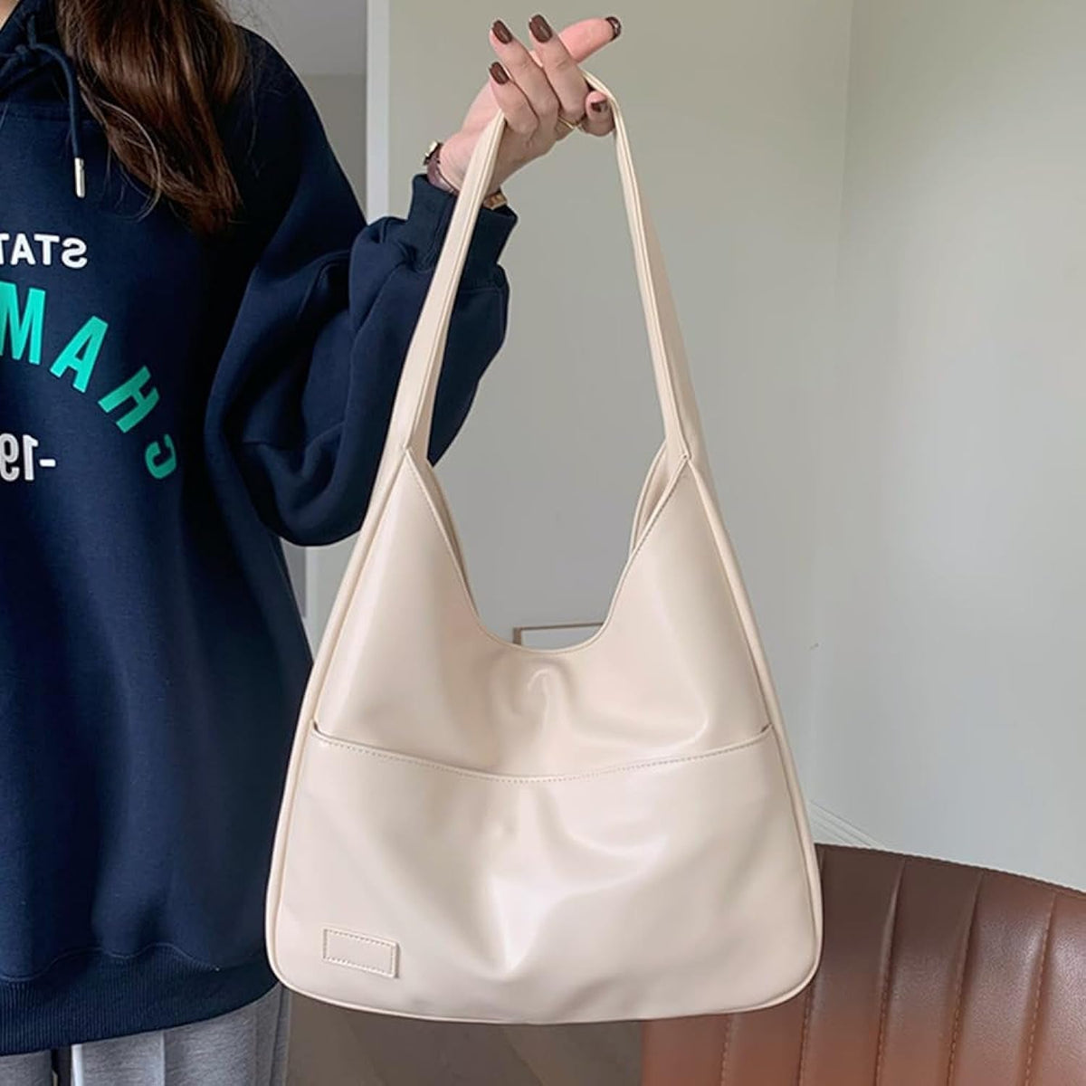 DONNA | LEATHER SHOULDER BAG