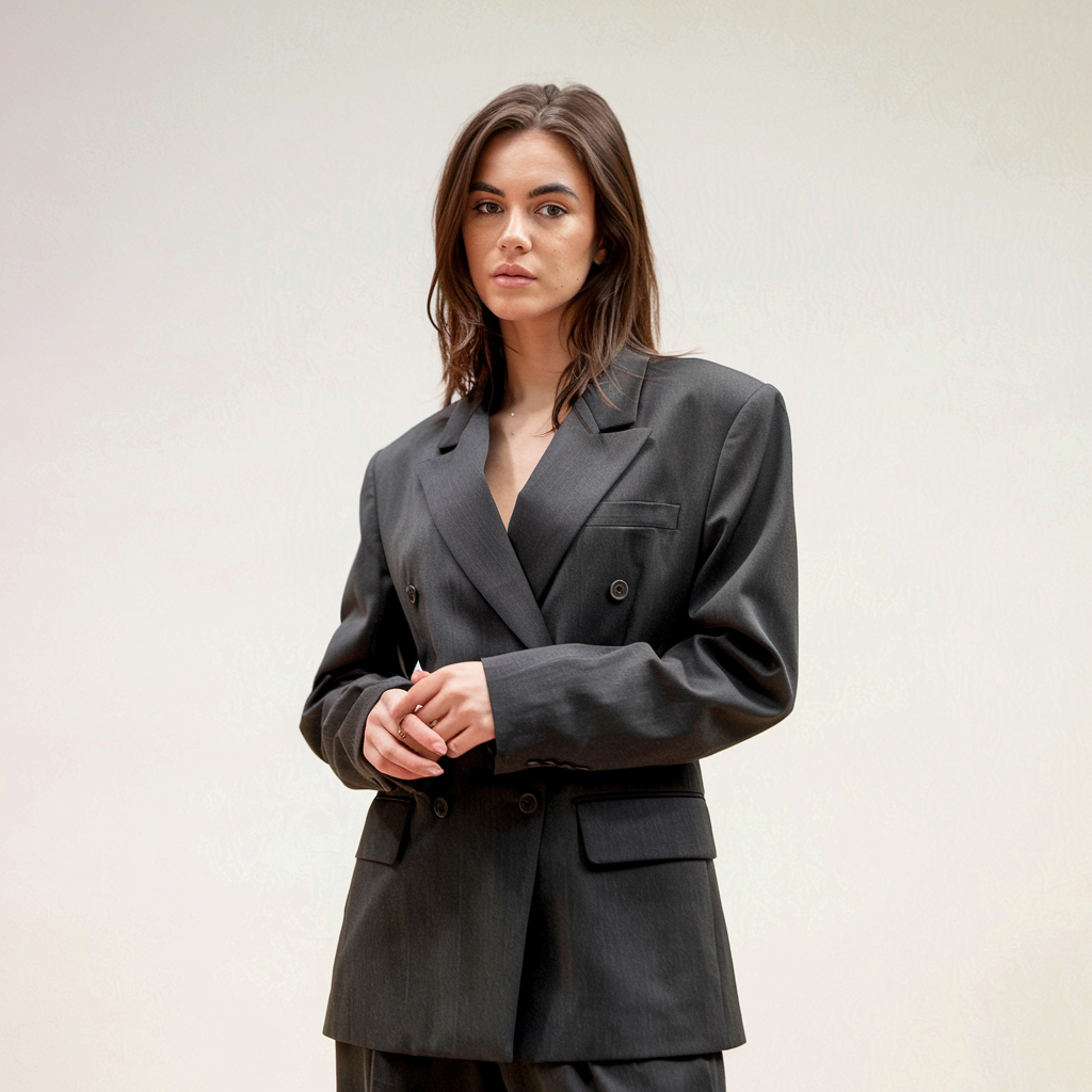 Jamia | Double-Breasted Blazer