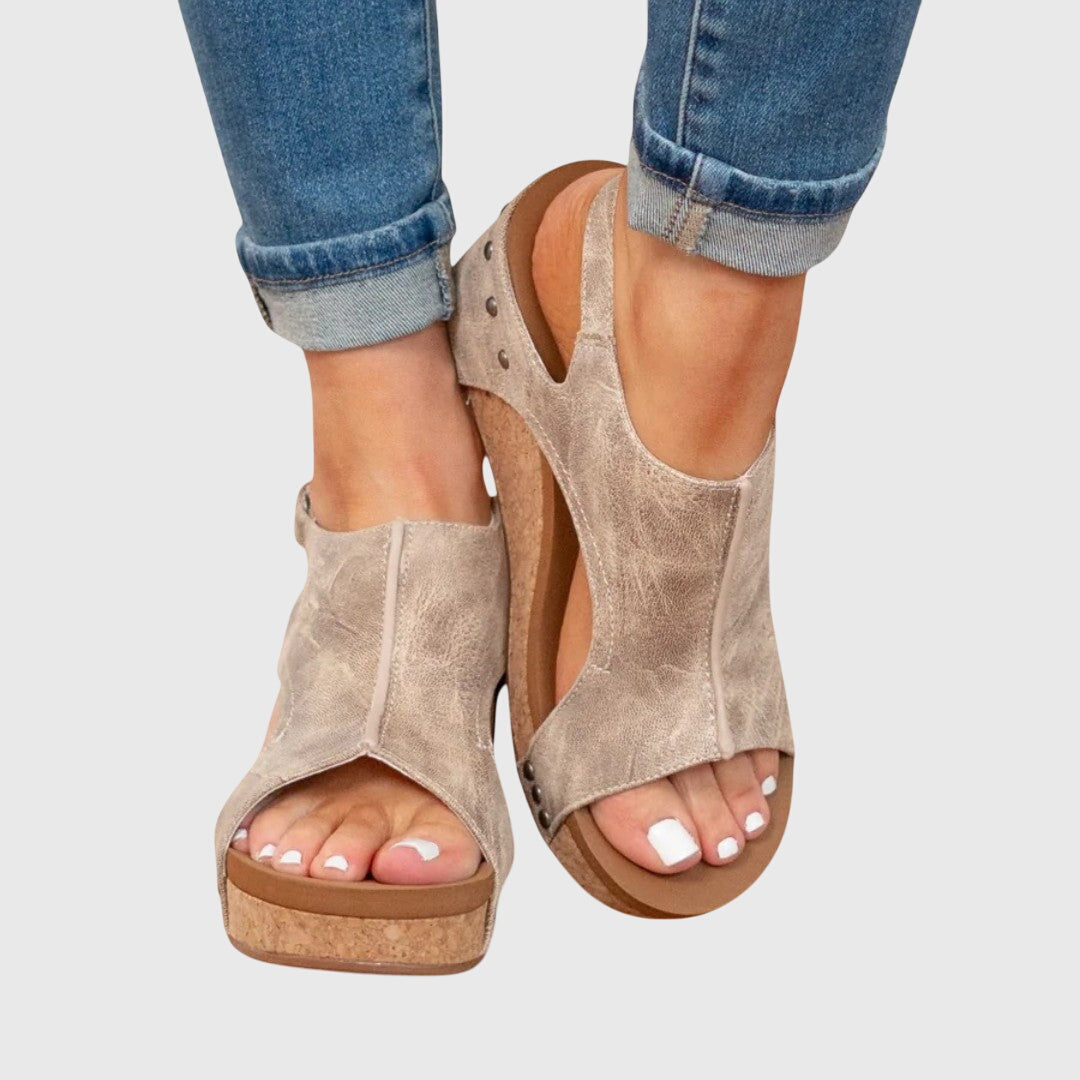 MARNI | PLATFORM WEDGE SANDALS