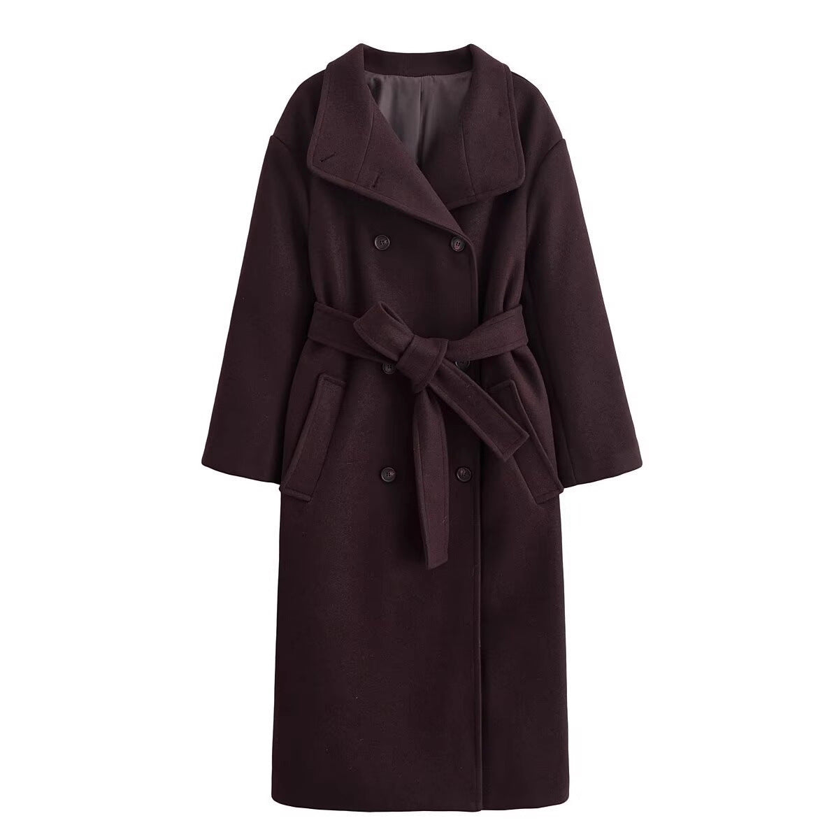 Nona | Belted Lapel Coat