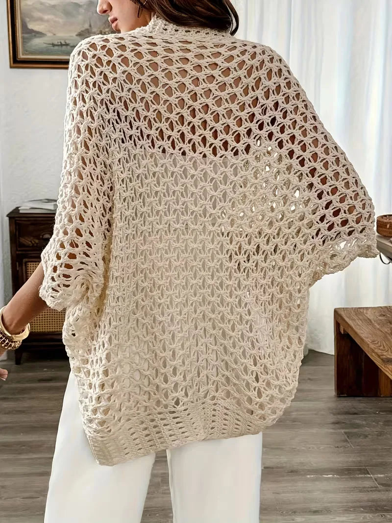 Silvana | Open-Knit Cardigan