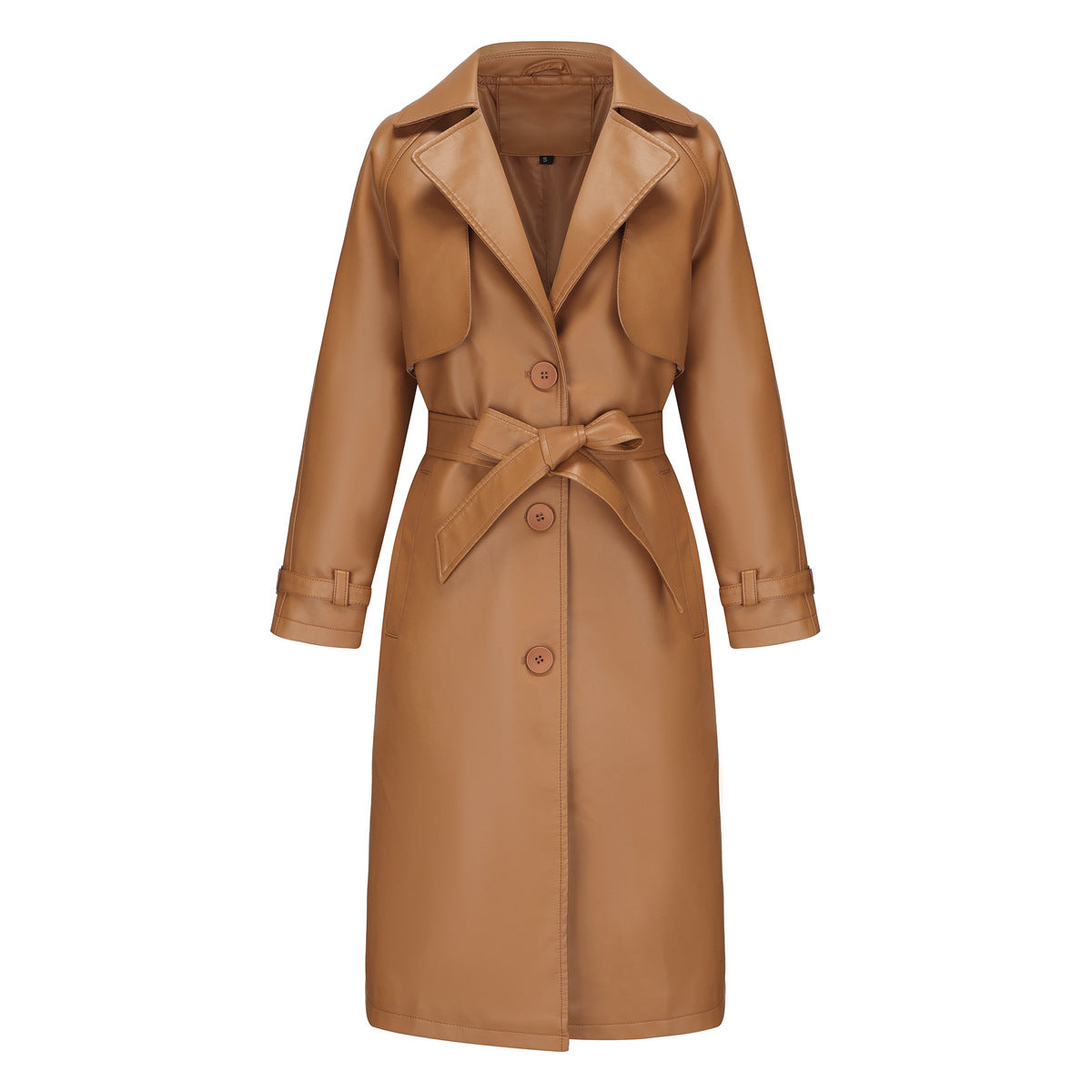 Abrianna | Belted Lapel Coat