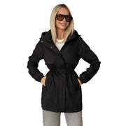 Dovie | Drawstring Hooded Parka