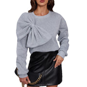 Melynda | Bow-Detail Sweatshirt