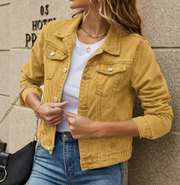 Vernita | Button-Front Denim Jacket