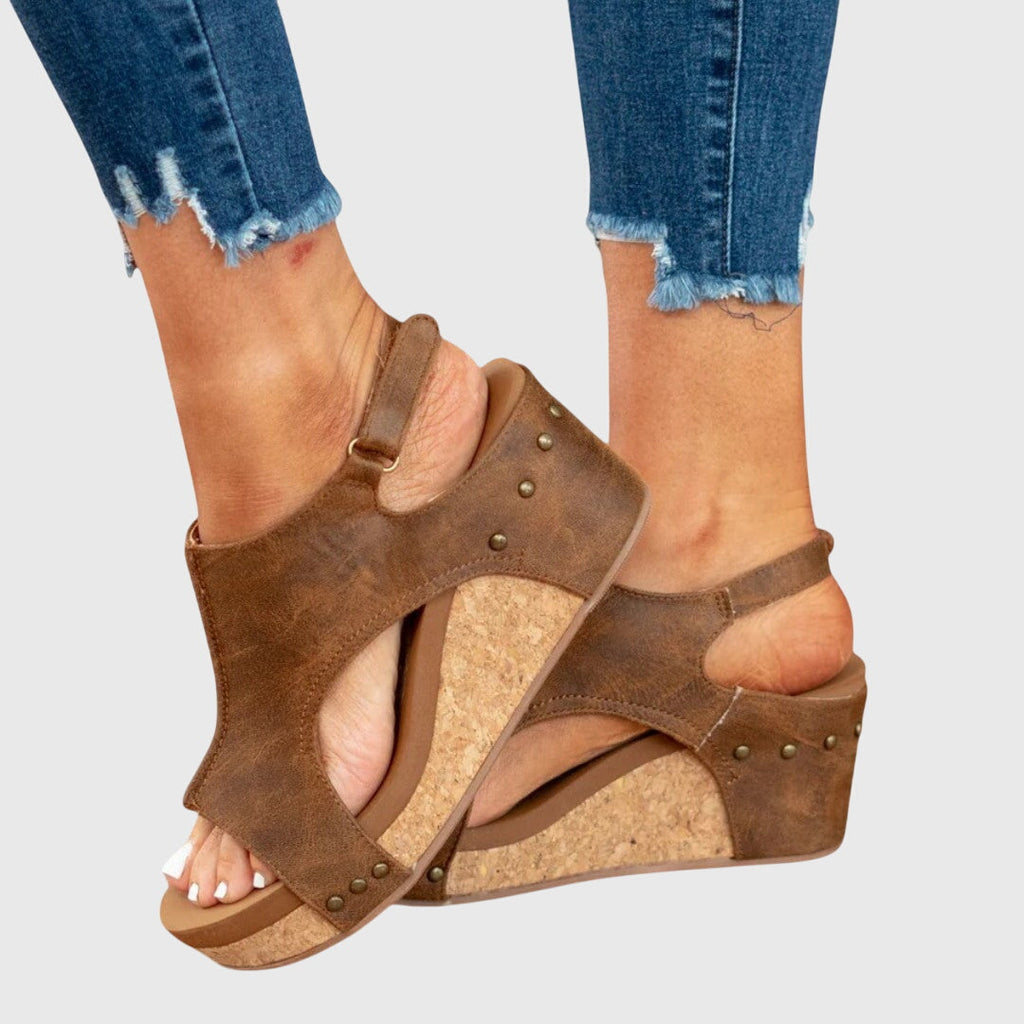 MARNI | PLATFORM WEDGE SANDALS