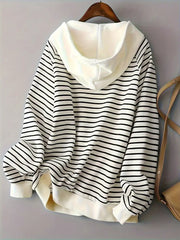 Felisha | Striped Zip Hoodie