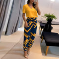DAPHNE | PLEATED V-NECK CO-ORD SET
