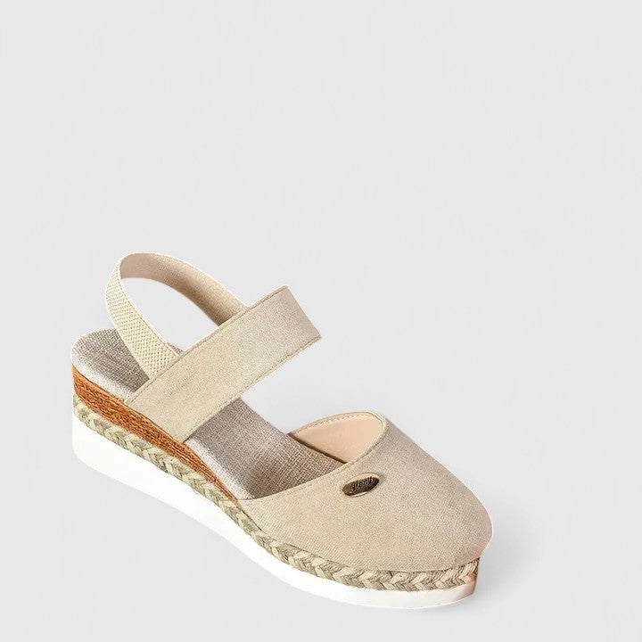 AMELIAH | QUILTED PLATFORM SANDALS