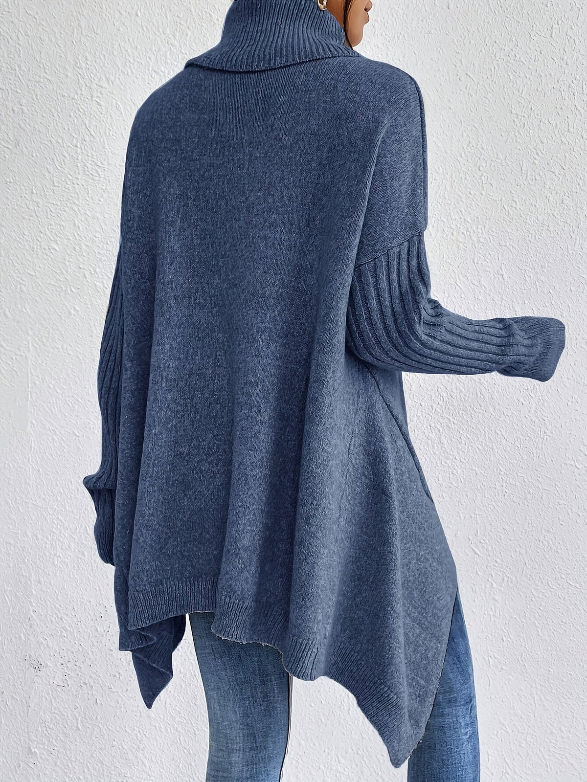 AUDREY | WRAP ROLL-NECK JUMPER
