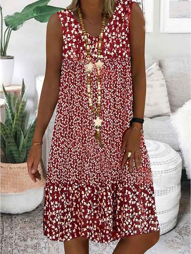 Ayla | Mouwloze Dress With V-Neck