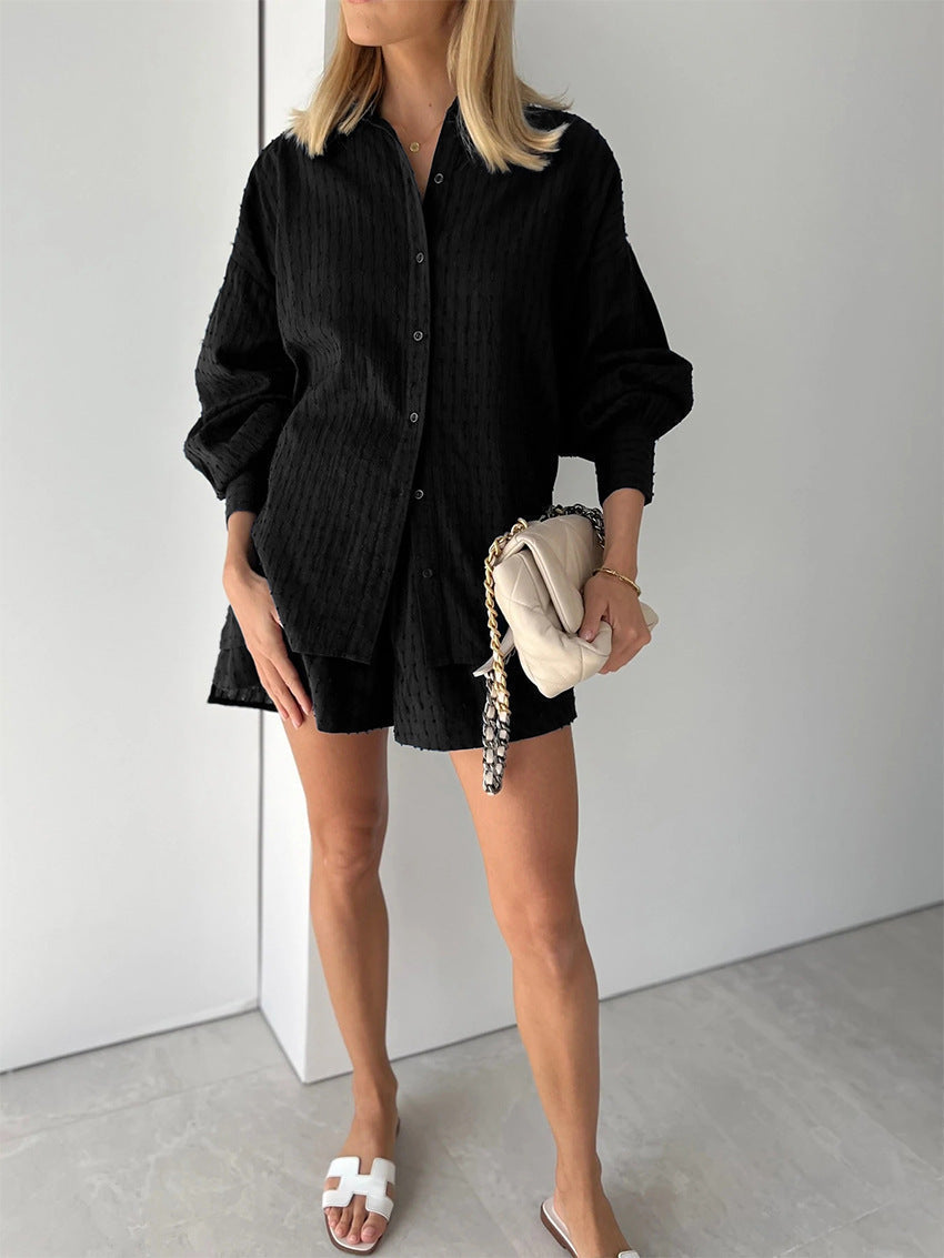 Elizabeth | Set Of Blouse And Light Shorts